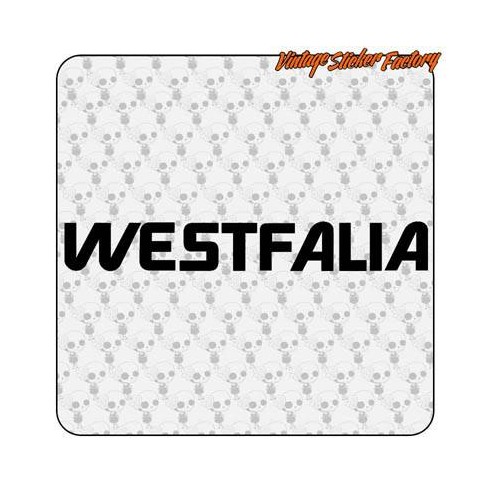 Sticker westfalia t4