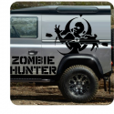 Autocollant Zombie Hunter