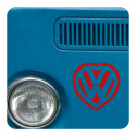Sticker Corazon VW