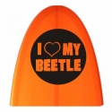 Sticker I love my beetle