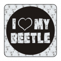 Adesivo I love my beetle