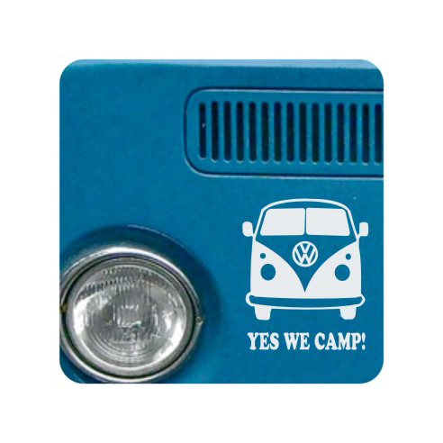 Sticker yes we camp