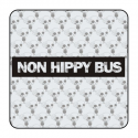 Adesivo non hippy bus