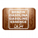 Sticker gasolina internacional