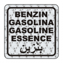 Adesivo gasolina internacional