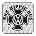 Sticker non hippie bus malta