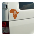 Autocollant africa dakar