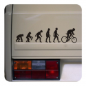Autocollant evolucion bici
