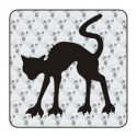 Sticker gato garras