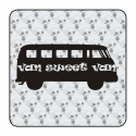 Sticker van sweet van
