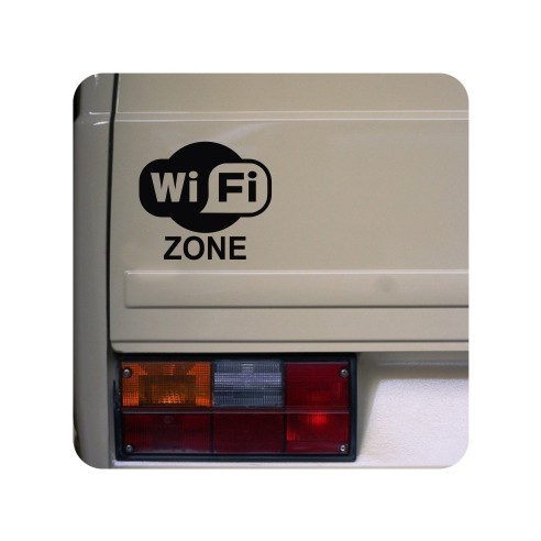 Autocollant wifi zone