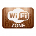 Adesivo wifi zone