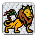 Rastafari löwe Aufkleber