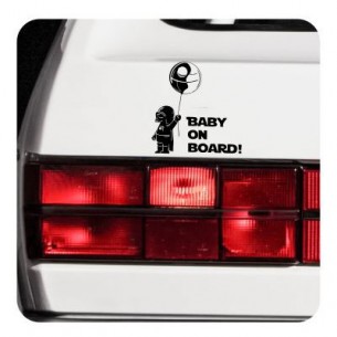 Autocollant BABY ON BOARD