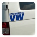 VW Performance Aufkleber