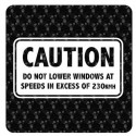 Do Not Lower Windows Aufkleber