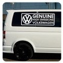 Genuine High Emissions Volkswagen Aufkleber