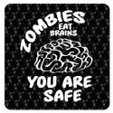 Autocollant Zombies Eat Brains