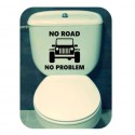 Adesivo No Road No Problem - Jeep