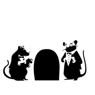 Adesivo Banksy Rats